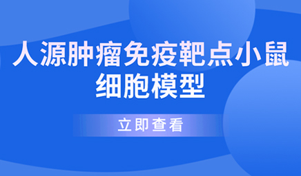 人源肿瘤免疫靶点小鼠细胞模型—科佰生物